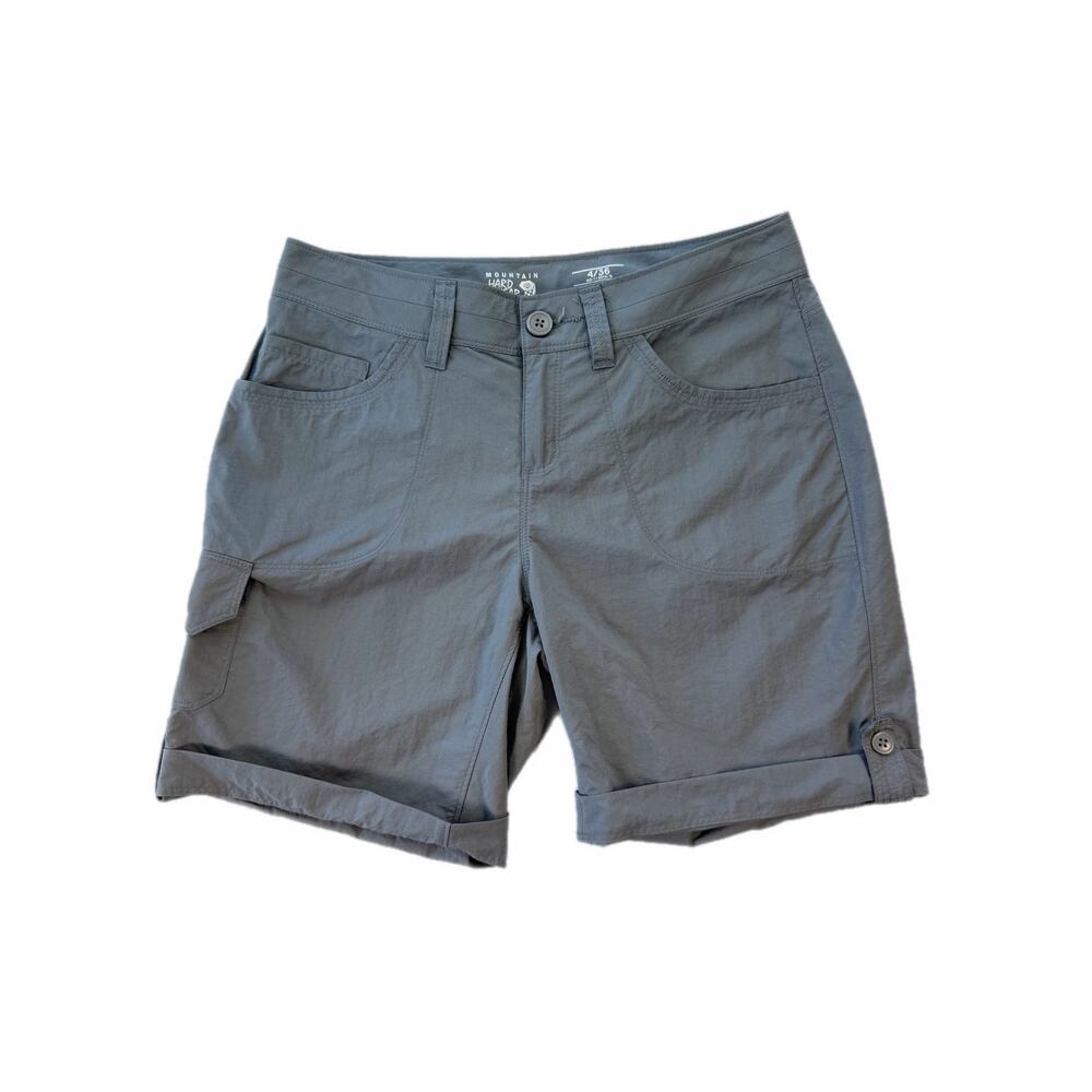 Mountain Hardware Gray Cargo Outdoor Hiking Gorpcore Casual Lightweight Shorts